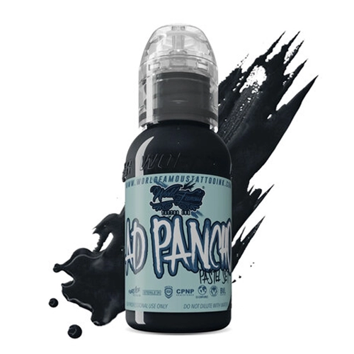 Set World Famous Tattoo Ink A.D. Pancho Pastel Grey 6 Potes de 1oz - Imagen 6