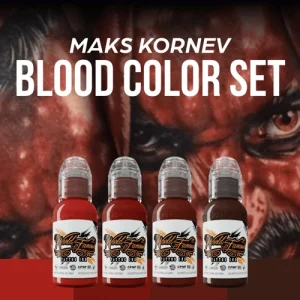 Set Maks Kornev Blood Color 4 potes de 1oz