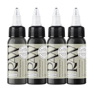 SET RAW WHITEWASH 4 TONOS DE 1OZ