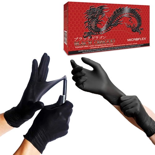 GUANTES BLACK DRAGON LATEX - Imagen 3