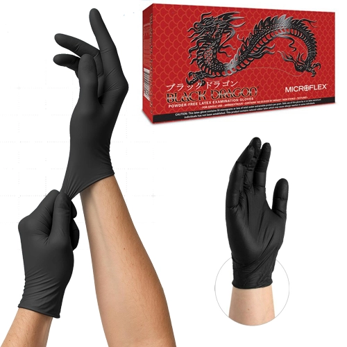 GUANTES BLACK DRAGON LATEX - Imagen 4