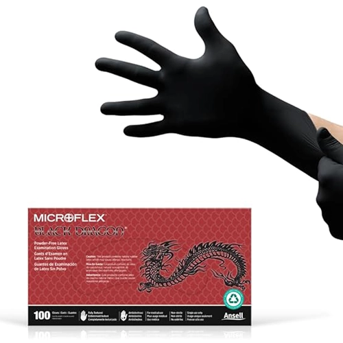 GUANTES BLACK DRAGON LATEX - Imagen 5